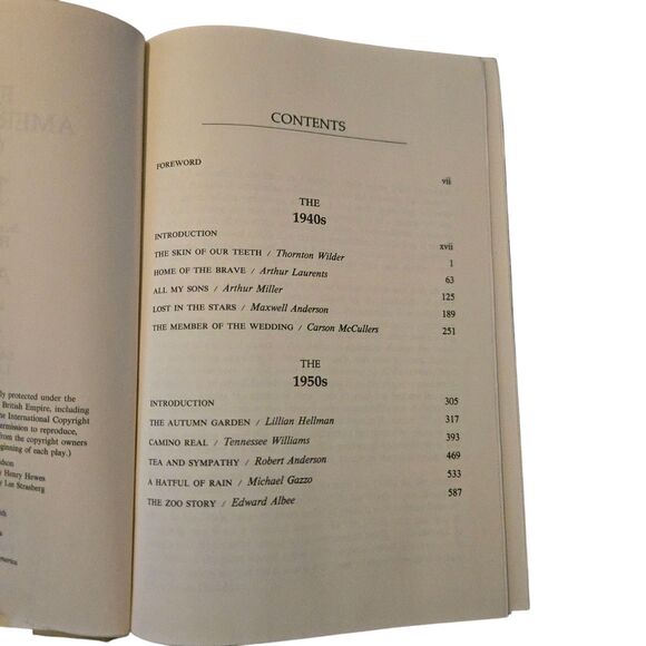 Vintage Famous American Plays Of The 1940's And 1950's By Gordon Davidson - Picture 9 of 10